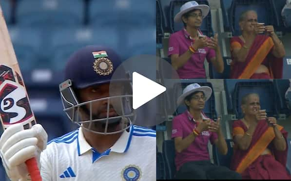 [Watch] R Ashwin Showcases His Brilliance With Bat As Elderly Lady Applauds Hometown Hero